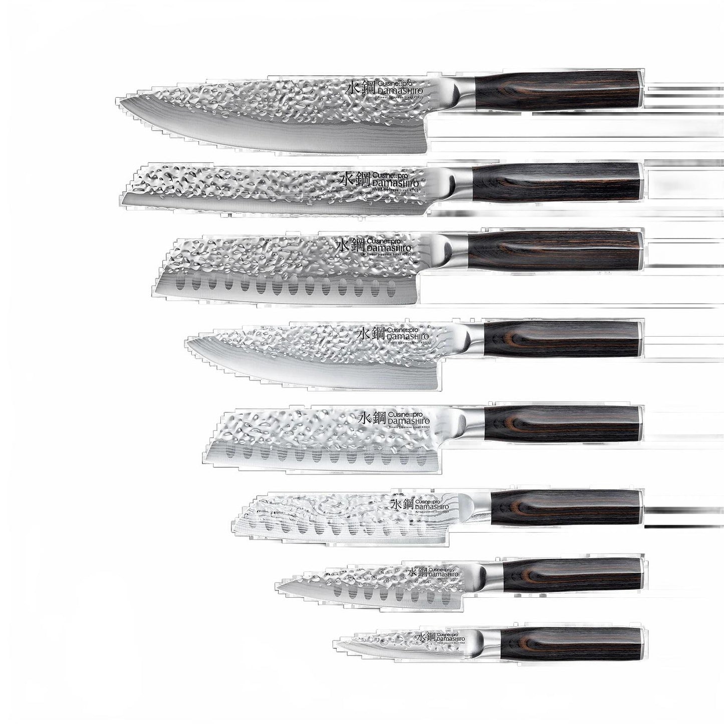 Damashiro EMPEROR® Hisa 9-Piece Knife Block