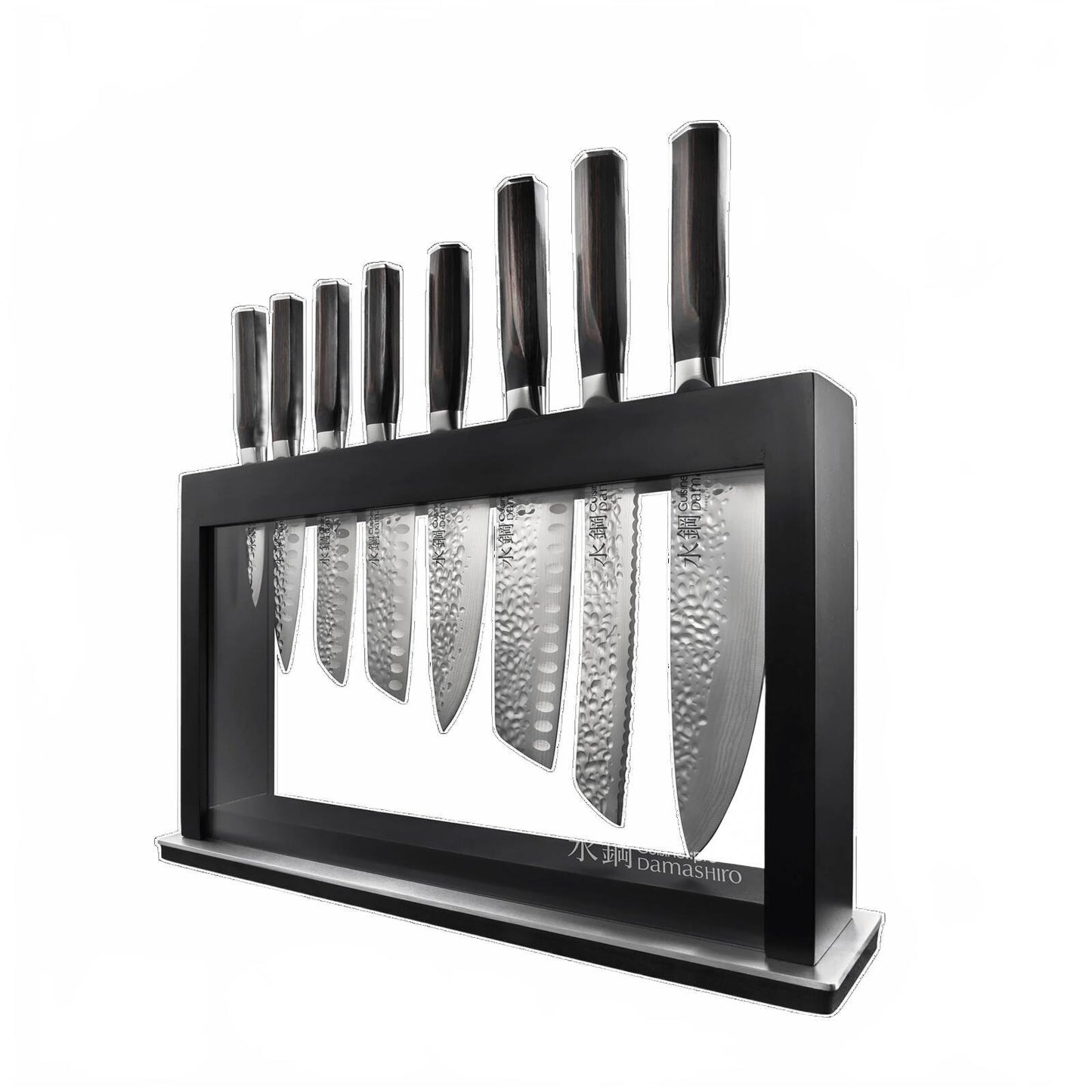 Damashiro EMPEROR® Hisa 9-Piece Knife Block
