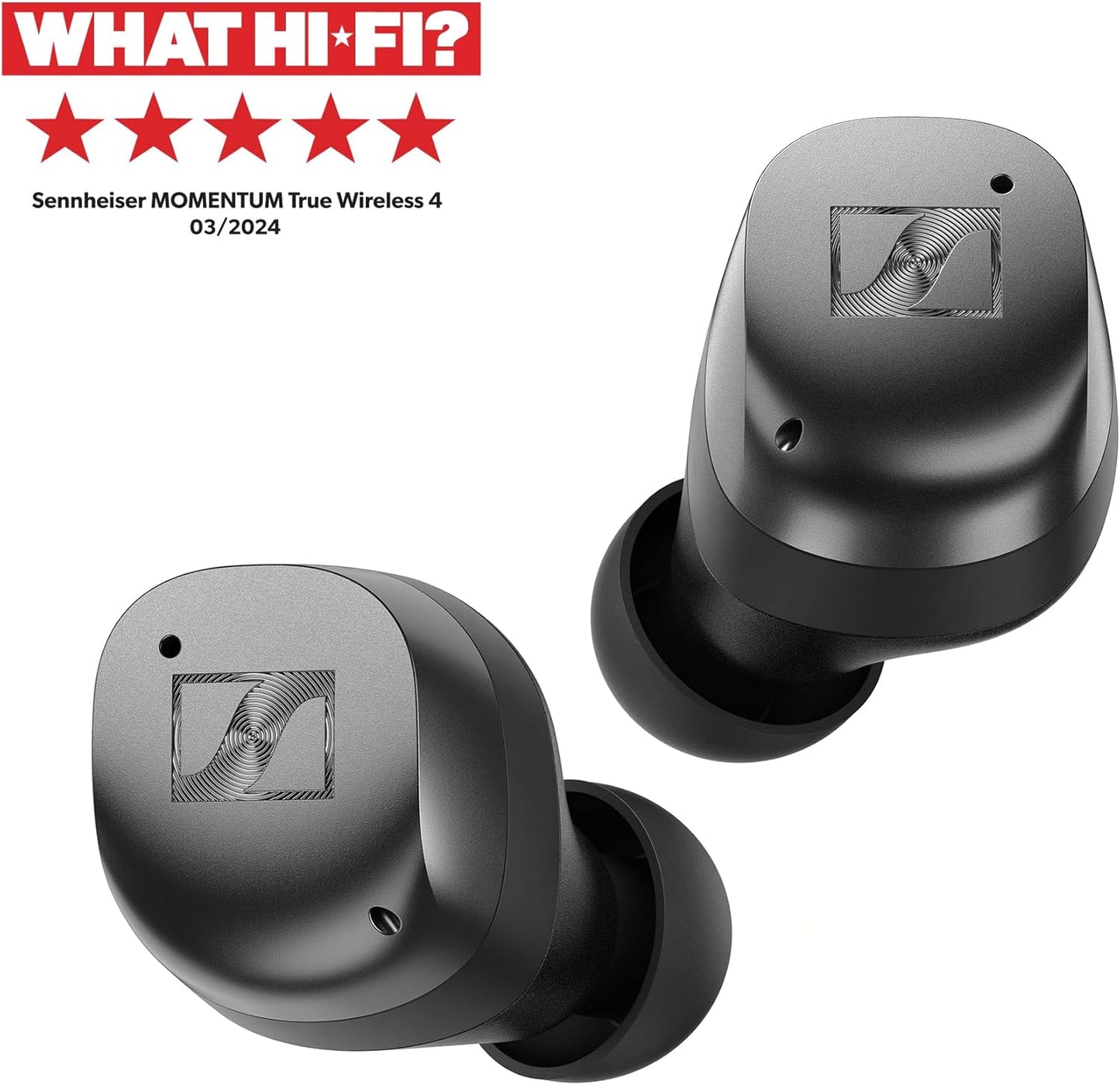 Sennheiser Momentum True Wireless 4 in-Ear Headphones Black Graphite