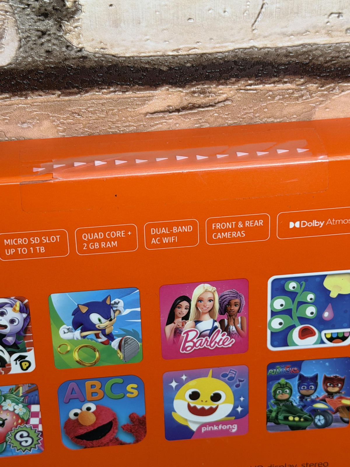 Amazon Fire HD 8 Kids tablet with Kids-Case, Ages 3-5, 32GB Blue, Newest Model