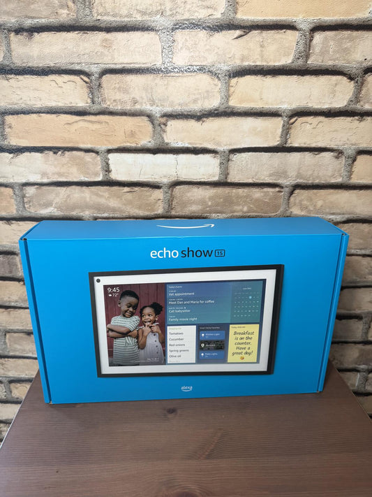 Amazon Echo Show 15 Full HD 15.6" smart display with Alexa and Fire TV built-in
