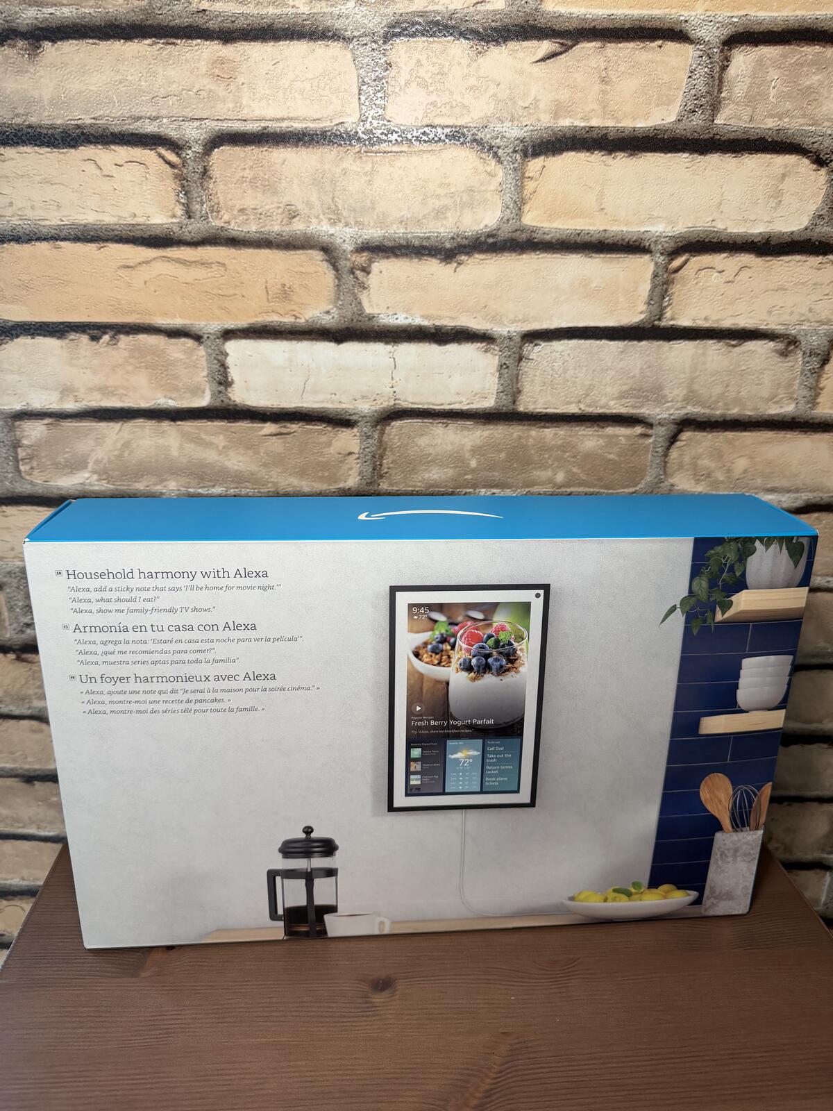 Amazon Echo Show 15 Full HD 15.6" smart display with Alexa and Fire TV built-in
