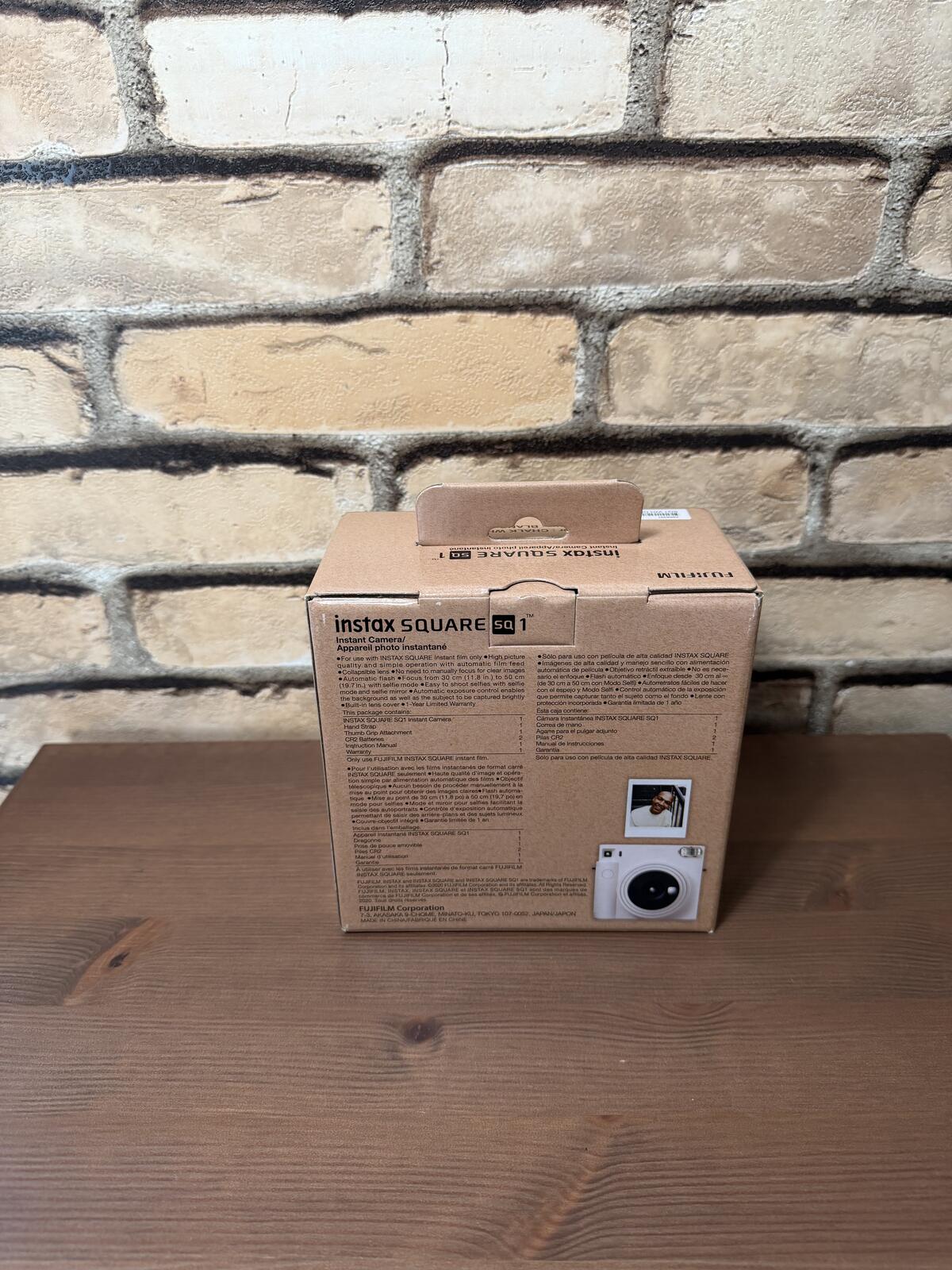 instax Square SQ1 Instant Camera, Chalk White