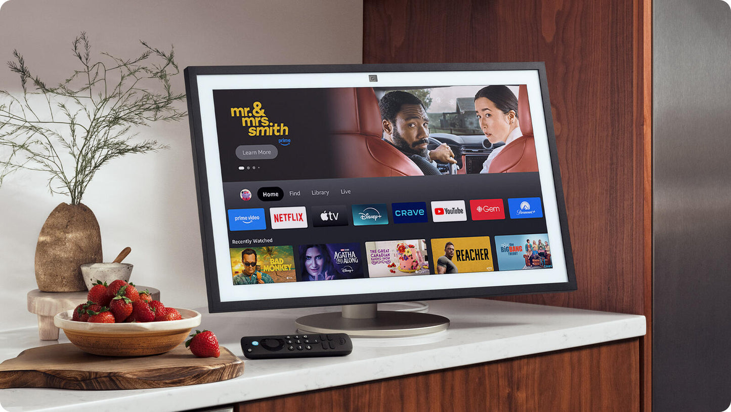 Amazon Echo Show 15 Full HD 15.6" smart display with Alexa and Fire TV built-in